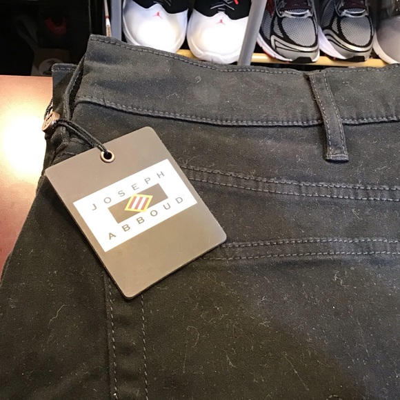 Joseph Abboud JA Sateen BL Cotton Blend Pants. - Picture 2 of 12